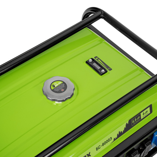 Генератор бензиновый БС-8000Э, 6,6 кВт, 230В, четырехтактный, 25 л, электростартер Сибртех по ценам производителя в Воронеже с доставкой по всей России