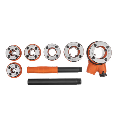 Набор клуппов 1/4-3/8-1/2-3/4-1-1.25", плашкодержатель с трещоткой, 9 предметов Sparta по ценам производителя в Воронеже с доставкой по всей России