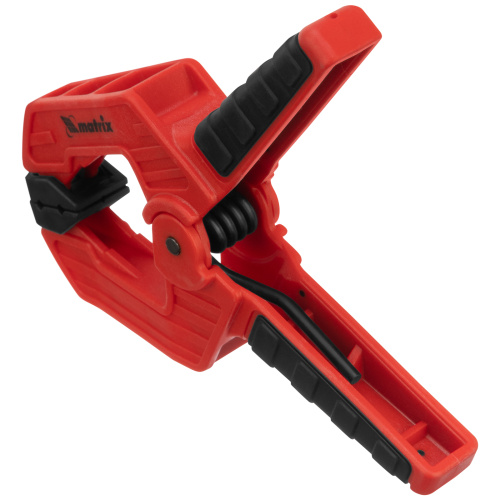 Струбцина клещеобразная 2, усиленная, пластиковый корпус, двухкомпонентные рукоятки, 50 мм Matrix по ценам производителя в Воронеже с доставкой по всей России
