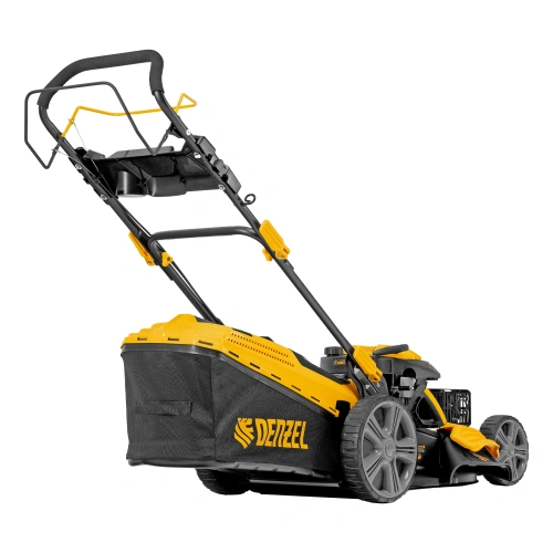 Газонокосилка бензиновая GLD-520SP, 196 куб.см, ширина 52 см, привод, 7 уровней,травосборник 60 л Denzel по ценам производителя в Воронеже с доставкой по всей России