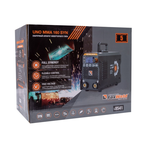Сварочный аппарат UNO MMA 160 SYN купить в Москве с доставкой по всей России | ProtosMarket.ru