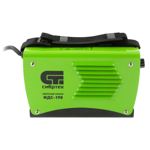 Аппарат инверторный дуговой сварки ИДС-190, 190 А, ПВ 80%, диаметр электрода 1.6-4 мм Сибртех по ценам производителя в Воронеже с доставкой по всей России