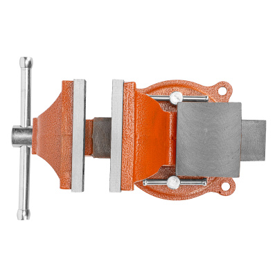 Тиски слесарные, 100 мм, поворотные, с наковальней Sparta по ценам производителя в Воронеже с доставкой по всей России