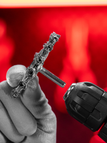 Щетка для дрели, 75 мм, плоская со шпилькой, крученая металлическая проволока Matrix по ценам производителя в Воронеже с доставкой по всей России