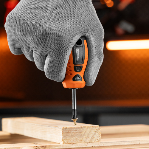 Отвертка "Point", PH1 х 38 мм, CS, двухкомпонентная рукоятка Sparta по ценам производителя в Воронеже с доставкой по всей России