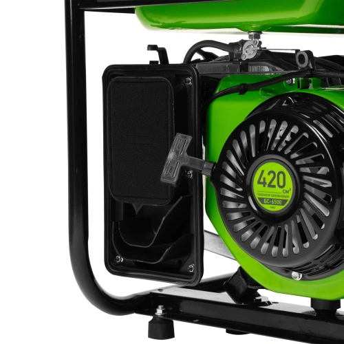 Генератор бензиновый БС-6500, 5.5 кВт, 230В, четырехтактный, 25 л, ручной стартер Сибртех по ценам производителя в Воронеже с доставкой по всей России