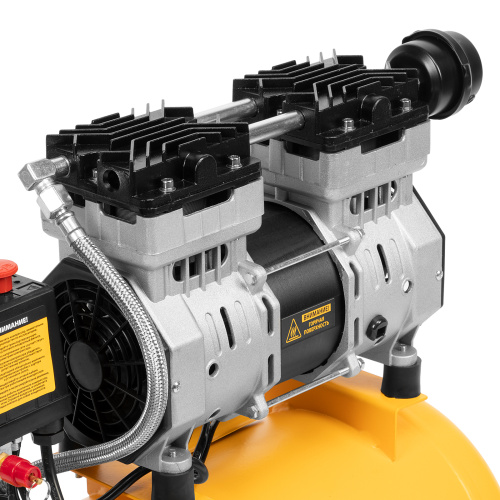Компрессор DLS950/24 безмаслянный малошумный 950 Вт, 165 л/мин, ресивер 24 л Denzel по ценам производителя в Воронеже с доставкой по всей России