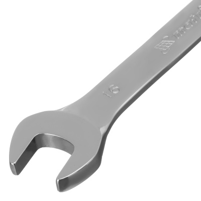 Ключ комбинированный трещоточный, 16 мм, CrV, зеркальный хром Matrix Professional по ценам производителя в Воронеже с доставкой по всей России