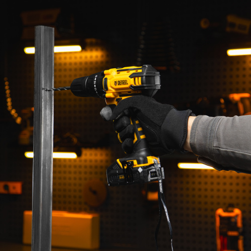 Дрель-шуруповерт аккумуляторная CDL-12-02BM, Li-Ion, 12 В, 2 акк. Denzel по ценам производителя в Воронеже с доставкой по всей России