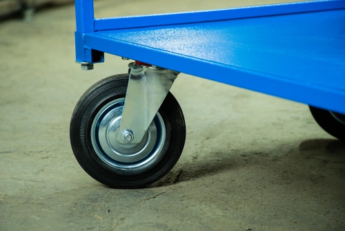 Тележка платформенная TOR ТП-Д (700х1200) с двумя ручками (колеса 200) по ценам производителя в Воронеже с доставкой по всей России