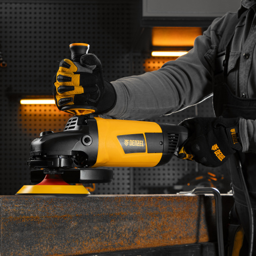 Машина шлифовальная угловая AG230-2600, 2600 Вт, 230 мм, 6000 об/мин Denzel по ценам производителя в Воронеже с доставкой по всей России