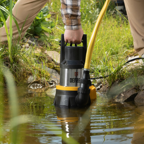 Дренажный насос DP1400X, 1400 Вт, подъем 11 м, 25000 л/ч Denzel по ценам производителя в Воронеже с доставкой по всей России