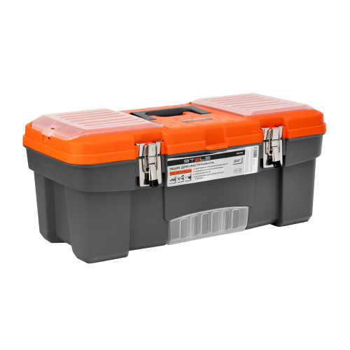 Ящик для инструмента с мет. замками 22", 560х285x235 мм Stels по ценам производителя в Воронеже с доставкой по всей России