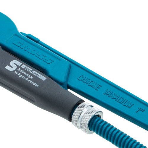 Ключ трубный рычажный 1, №1, цельнокованый, CrV, тип "S" Gross по ценам производителя в Воронеже с доставкой по всей России