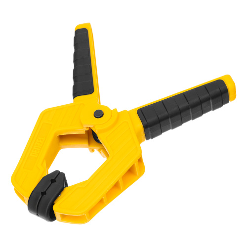 Струбцина клещеобразная, усиленная 65 х 50 мм, двухкомпонентные рукоятки Denzel по ценам производителя в Воронеже с доставкой по всей России