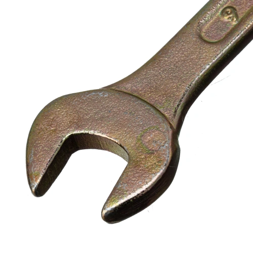 Ключ рожковый, 8 х 9 мм, желтый цинк Сибртех по ценам производителя в Воронеже с доставкой по всей России