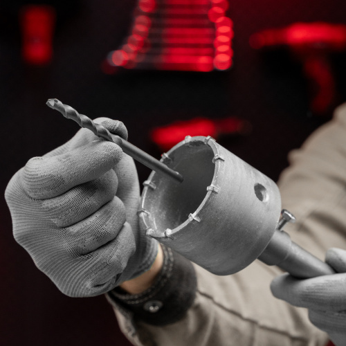 Центрирующее сверло для коронок, хвостовик M22 х 400 мм, SDS Plus Matrix по ценам производителя в Воронеже с доставкой по всей России