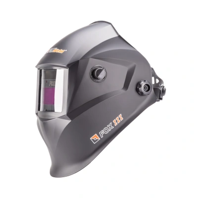 Маска сварщика FOX 3 черная (ф-р АСФ 4/9-13 с внеш. и внутр. рег.) без коробки по ценам производителя в Воронеже с доставкой по всей России