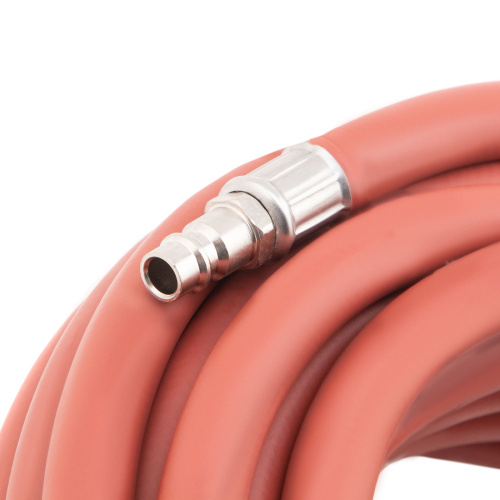 Шланг пневматический резиновый, 10 x 16 мм, 24 бар, армированный, быстросъемное соединение, 10 м Stels по ценам производителя в Воронеже с доставкой по всей России