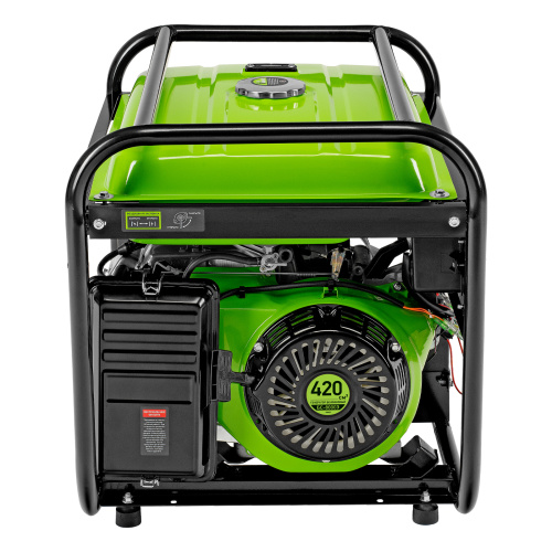 Генератор бензиновый БС-8000Э, 6,6 кВт, 230В, четырехтактный, 25 л, электростартер Сибртех по ценам производителя в Воронеже с доставкой по всей России