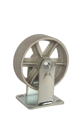 Колесо большегрузное неповоротное FCS 63 150 мм чугунное (F) по ценам производителя в Воронеже с доставкой по всей России