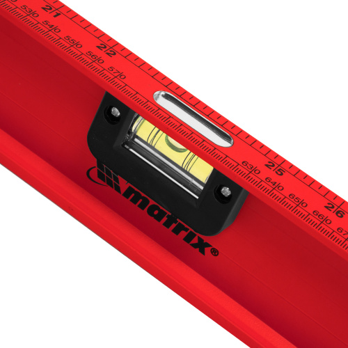 Уровень алюминиевый "Рельс", 1200 мм, 3 глазка, усиленный Matrix по ценам производителя в Воронеже с доставкой по всей России