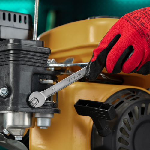 Ключ комбинированный, 11 мм, CrV, матовый хром Stels по ценам производителя в Воронеже с доставкой по всей России