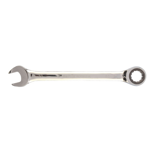 Ключ комбинированный трещоточный, 30 мм, CrV, зеркальный хром Matrix по ценам производителя в Воронеже с доставкой по всей России