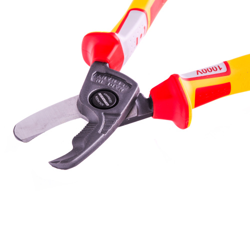 Кабелерез, диэлектрические рукоятки до 1000 В, трехкомпонентные рукоятки, 210 мм Gross по ценам производителя в Воронеже с доставкой по всей России