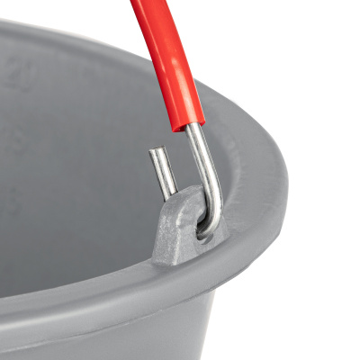 Ведро строительное пластмассовое 12 л, ударопрочное, обрезиненная ручка Matrix по ценам производителя в Воронеже с доставкой по всей России