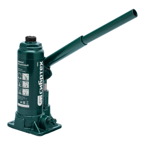 Домкрат гидравлический бутылочный, 4 т, 180-320 мм Сибртех по ценам производителя в Воронеже с доставкой по всей России