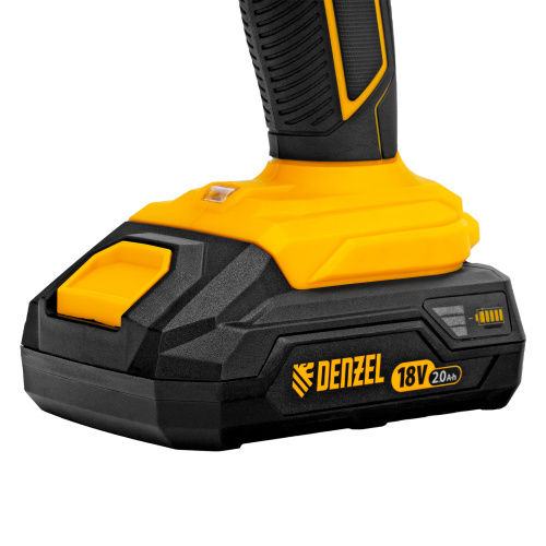 Дрель-шуруповерт аккумуляторная ударная CID-18-02BM, Li-Ion, 18 В, 2 акк. Denzel по ценам производителя в Воронеже с доставкой по всей России