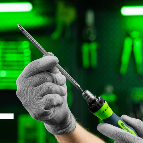 Отвертка реверсивная комбинированная PH2/SL6, CrV Сибртех по ценам производителя в Воронеже с доставкой по всей России