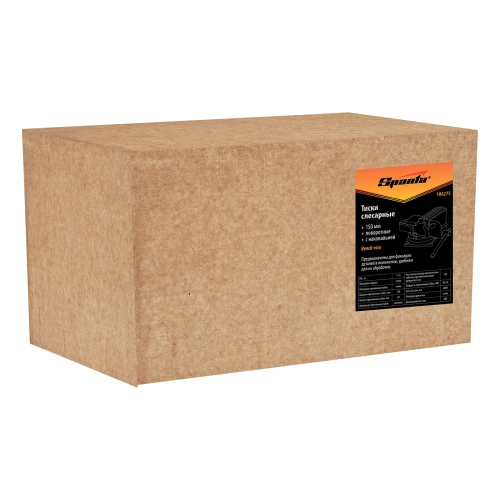 Тиски слесарные, 150 мм, поворотные, с наковальней Sparta по ценам производителя в Воронеже с доставкой по всей России