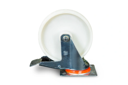 Колесо поворотное полипропилен SRCnb 80 200 мм с тормозом (N) по ценам производителя в Воронеже с доставкой по всей России