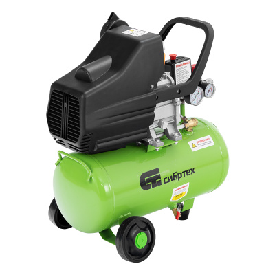 Компрессор воздушный КК-1100/22, 1, 1 кВт, 135 л/мин, 22 л, прямой привод, масляный Сибртех по ценам производителя в Воронеже с доставкой по всей России