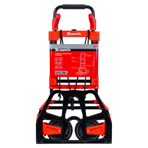 Тележка хозяйственная, складная, 2 колесная, грузоподъемность 150 кг Matrix по ценам производителя в Воронеже с доставкой по всей России