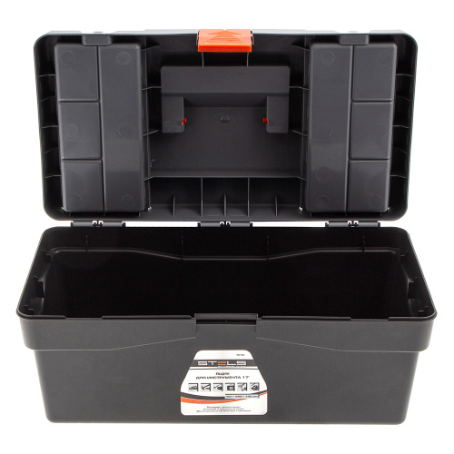 Ящик для инструмента 17", 420 х 220 х 180 мм, пластик Stels по ценам производителя в Воронеже с доставкой по всей России