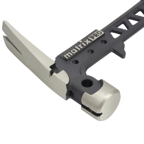 Молоток строительный, 450 г, цельнокованый, боек с магнитом, двухкомпонентная обрезиненная рукоятка Matrix Pro по ценам производителя в Воронеже с доставкой по всей России