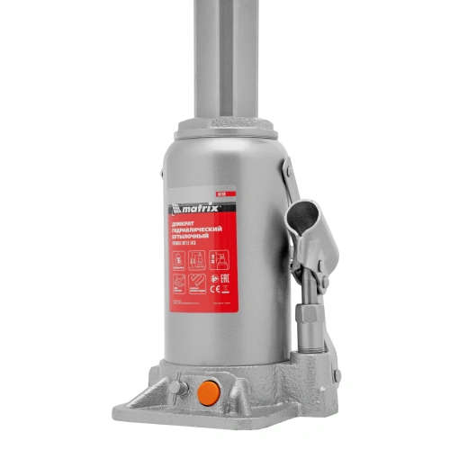 Домкрат гидравлический бутылочный, 16 т, h подъема 230-460 мм Matrix по ценам производителя в Воронеже с доставкой по всей России