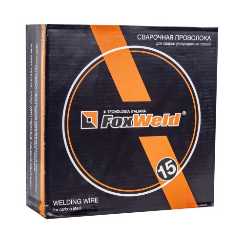 Проволока сварочная омедненная Св.08Г2С (ан.ER70S-6) Foxweld д. 1,2мм, D300, 15кг (Россия) купить в Москве с доставкой по всей России | ProtosMarket.ru