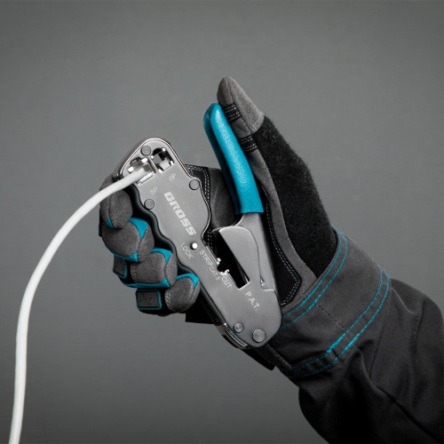 Клещи для обжима телефонных и компьютерных клемм RJ45, 8P и RJ11/12, 6P, компактный размер, CAT5 Gross по ценам производителя в Воронеже с доставкой по всей России