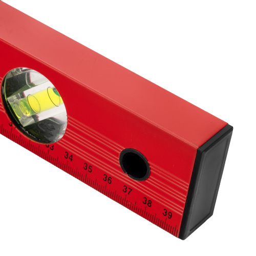 Уровень алюминиевый, 400 мм, 3 глазка, красный, линейка Matrix по ценам производителя в Воронеже с доставкой по всей России