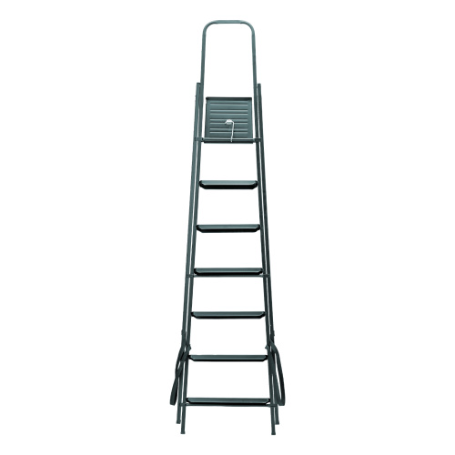 Стремянка 7 ступеней, компактная, стальная Сибртех по ценам производителя в Воронеже с доставкой по всей России