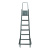 Стремянка 7 ступеней, компактная, стальная Сибртех по ценам производителя в Воронеже с доставкой по всей России