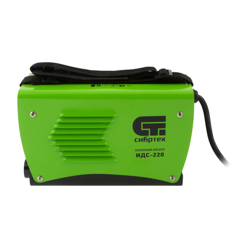 Аппарат инверторный дуговой сварки ИДС-220, 220 А, ПВ 80%, диаметр электрода 1.6-5 мм Сибртех по ценам производителя в Воронеже с доставкой по всей России