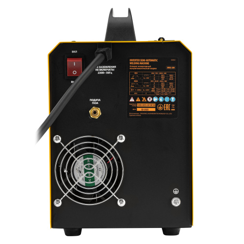 Аппарат инвертор. полуавтомат. cварки IMIG-200, 200 А, ПВ 60%, катушка 5 кг Denzel по ценам производителя в Воронеже с доставкой по всей России