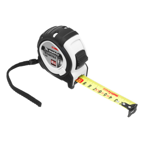 Рулетка Neon,8 м x 25 мм,обрезиненный корпус,3 фиксации,Pro Matrix по ценам производителя в Воронеже с доставкой по всей России