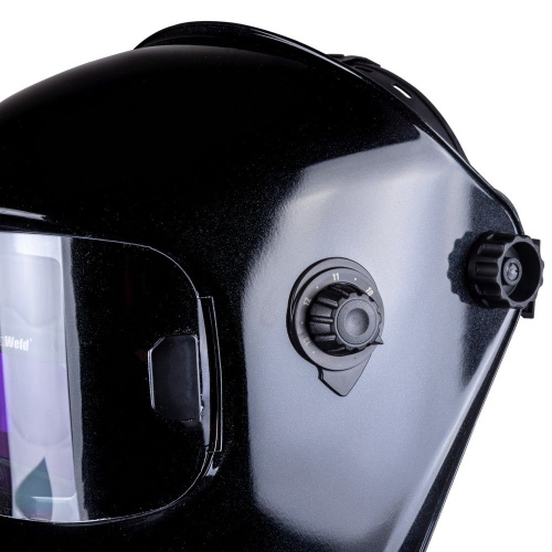 Маска сварщика КОРУНД-5 черная без коробки (ф-р 2100V, пр-во FoxWeld) по ценам производителя в Воронеже с доставкой по всей России