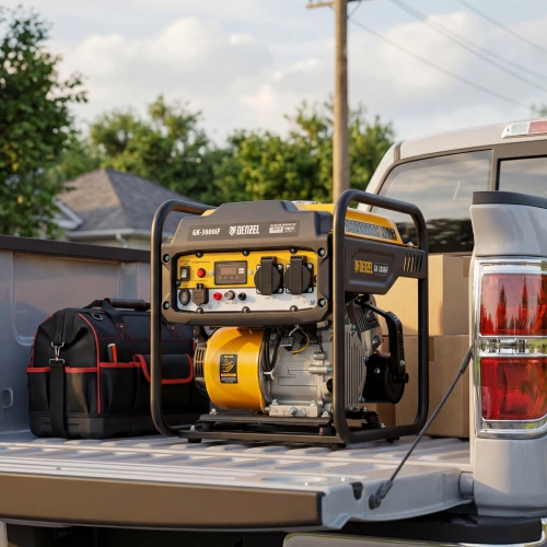 Генератор инверторный GK-3800iF, 3,8 кВт, 230 В, ручной старт DENZEL по ценам производителя в Воронеже с доставкой по всей России